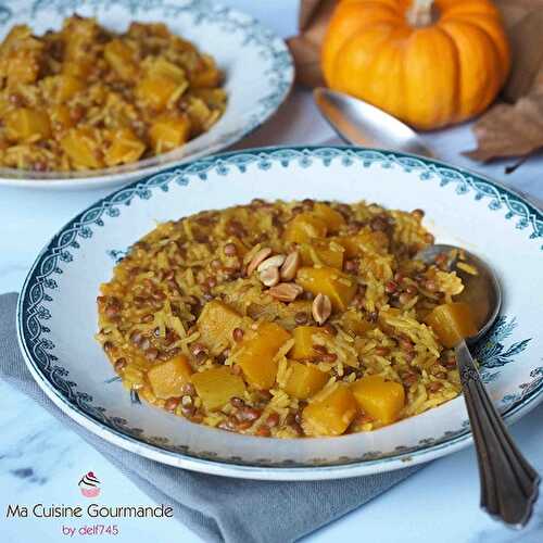 Riz et Lentilles à la Butternut