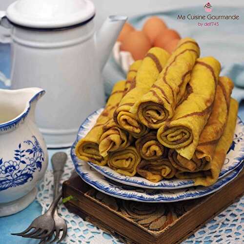 Crêpes Tourbillon Curcuma Caroube