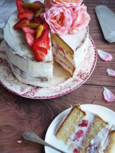 Naked Cake Fraise