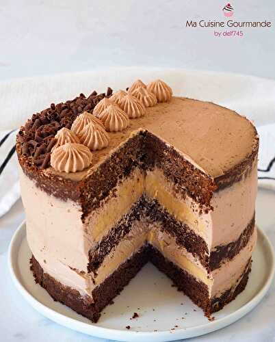 Layer-Cake Chocolat Caramel