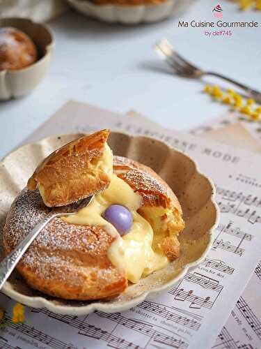 Zeppole di San Giuseppe al forno