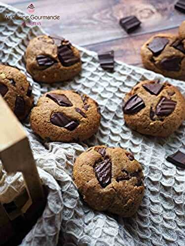 Cookies Beurre de Cacahuète et Chocolat {IG Bas}