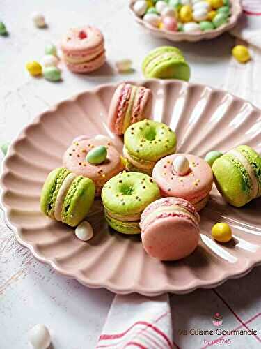 Macarons de Pâques au Caramel