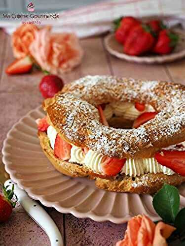 Paris-Brest Vanille Fraise