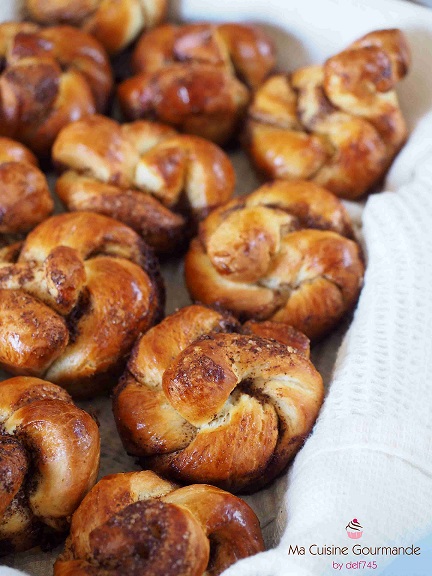 Brioches Torsadées à la Cannelle