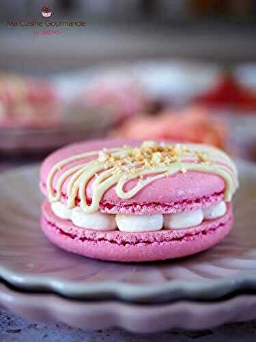 Macarons façon Cheesecake aux Fraises