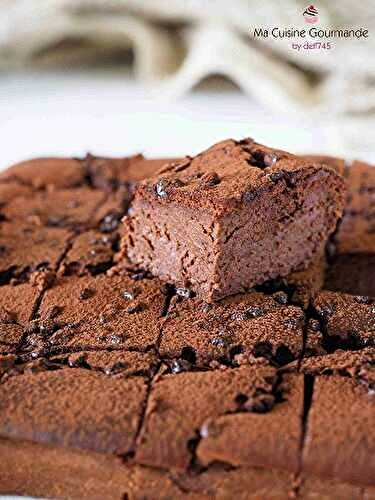 Fondant Choco Haricots {AirFryer- sans gluten-sans lactose-sans sucre}