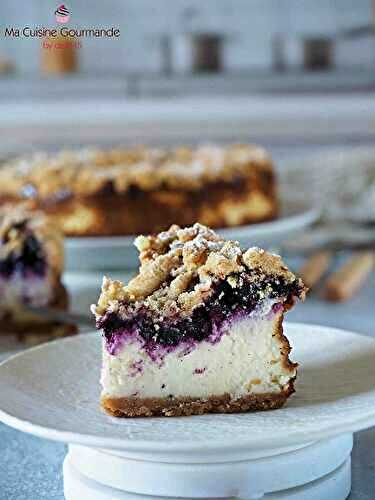 Cheesecake Myrtille Crumble