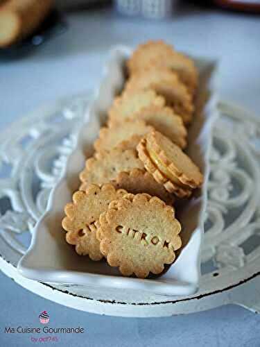 Biscuits fourrés Citron