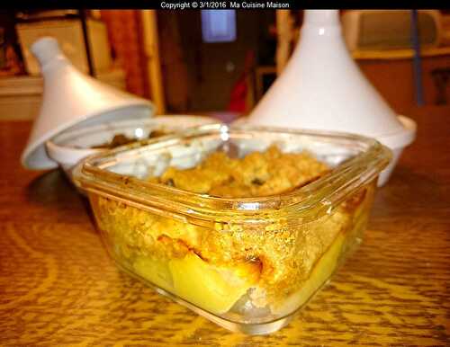 CRUMBLE POMME SPECULOOS (recette maison)