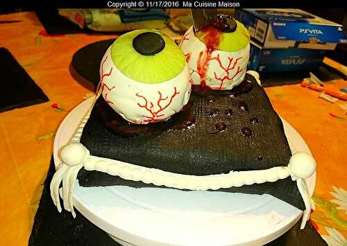 GATEAU D'HALLOWEEN (Recette maison)