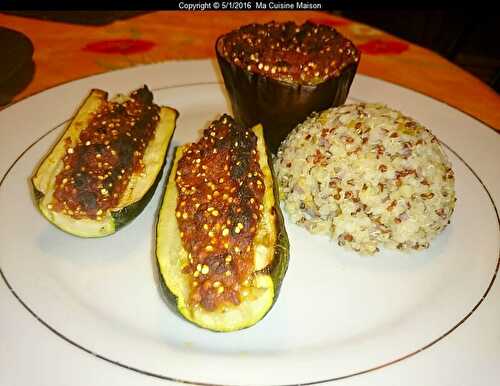 LEGUMES FARCIS VEGETARIEN AU QUINOA GOURMAND (recette maison)