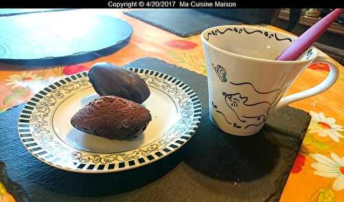 MADELEINES AU CHOCOLAT (Recette de Christophe Felder)