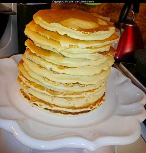 PANCAKES (Recette maison)