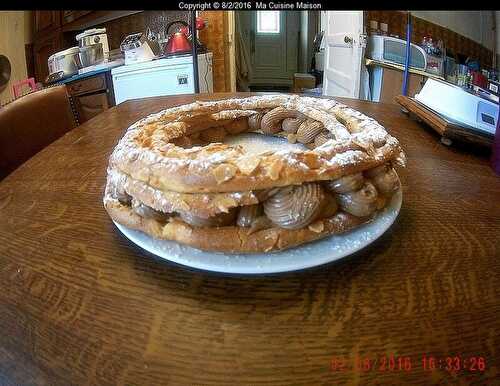 PARIS-BREST CHOCOLAT NOISETTE