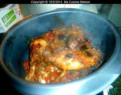 POULET FERMIER FACON BASQUAISE (Recette maison)