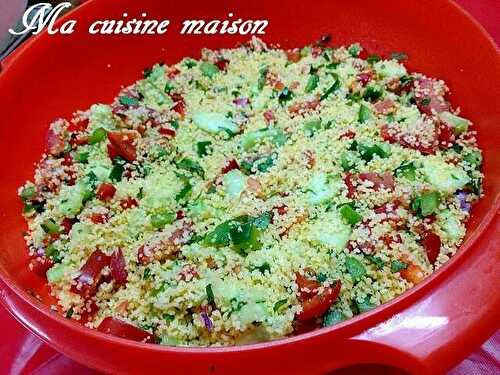 TABOULE A LA MENTHE (recette maison)