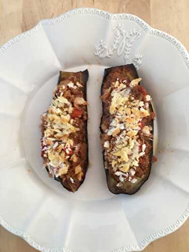 Aubergine farcies