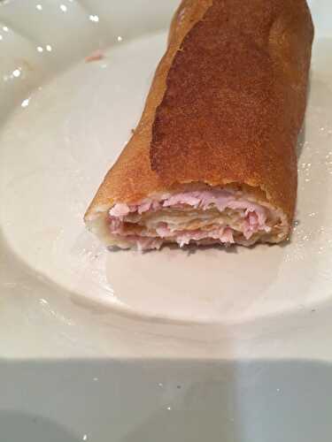 Crepes au jambon