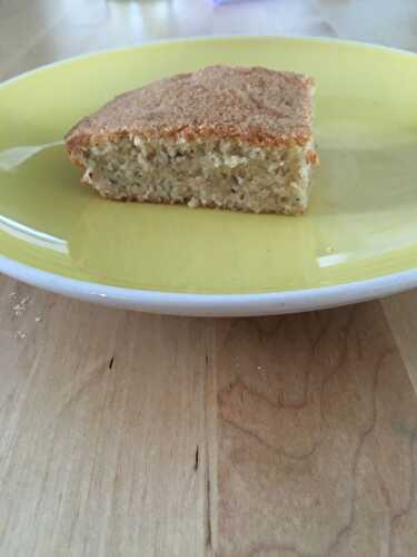 Financier aux noisettes