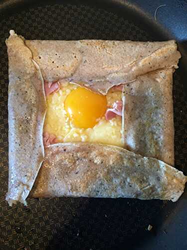 Galette bretonne Jambon-fromage-oeuf