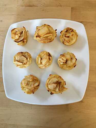Mini-muffins légers aux pommes