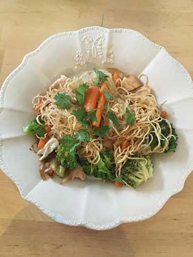 Poulet aux légumes vietnamien - Ma cuisine pas à pas
