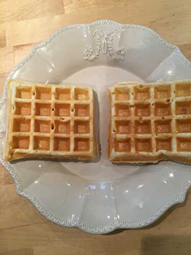 Gaufre de Cyril Lignac