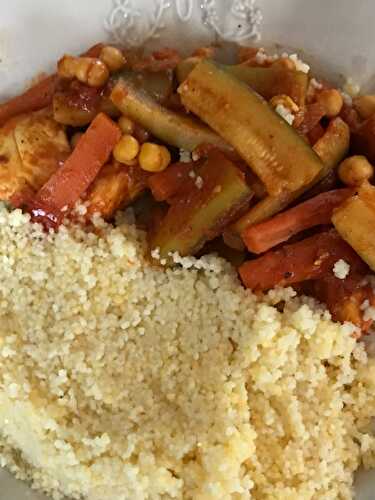 Couscous rapide et léger au poulet