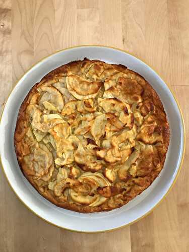 Gateau léger invisible aux pommes