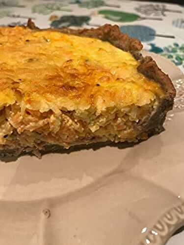 Quiche légére aux légumes et au thon