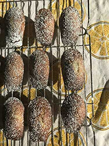 Madeleines au miel