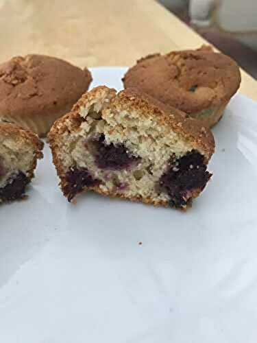 Muffins aux mûres