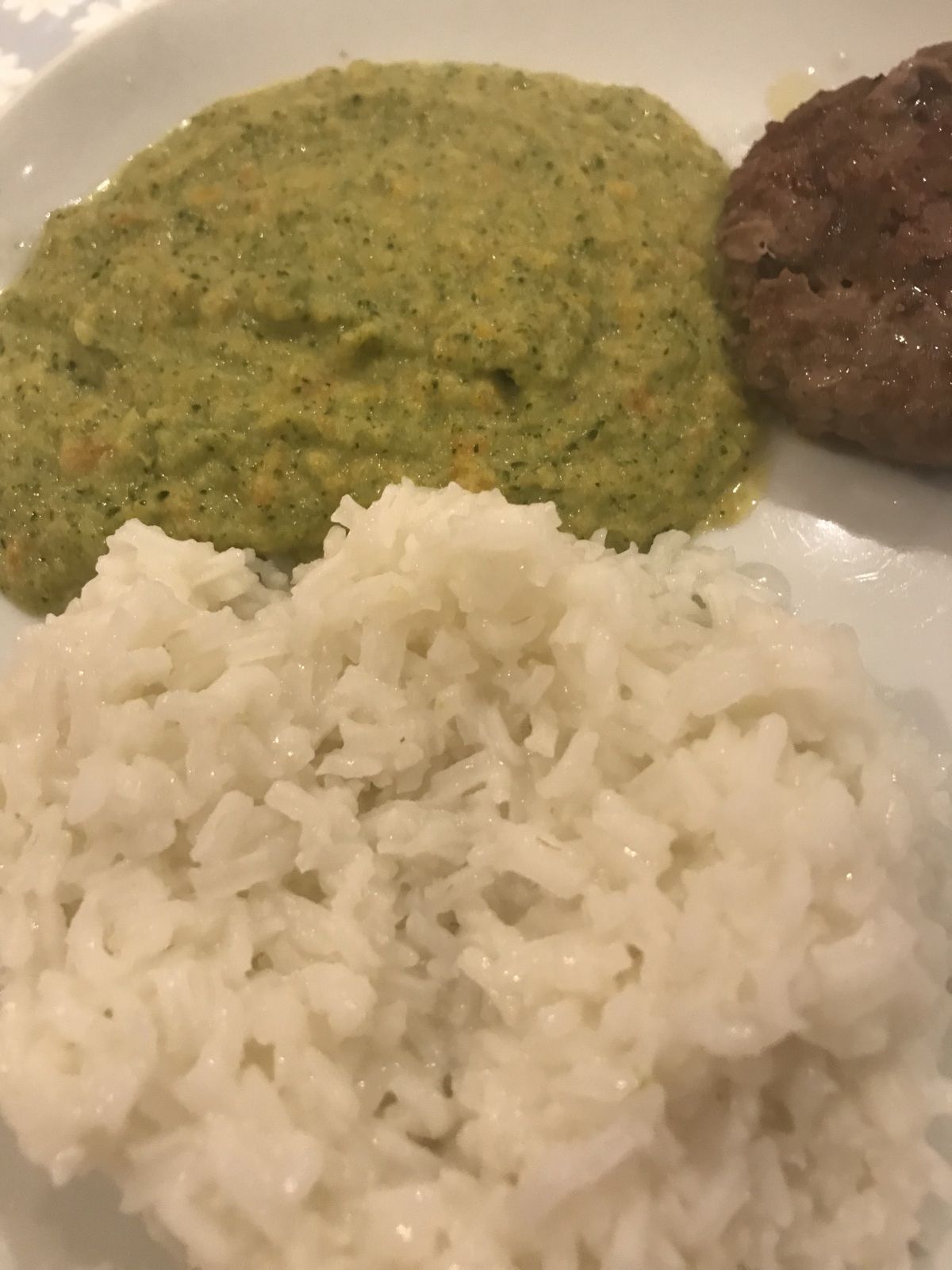 Purée de brocolis