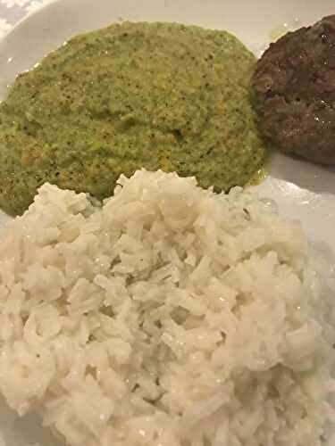 Purée de brocolis