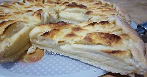 La tarte aux pommes normande