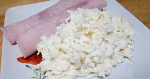 Le céleri rémoulade au fromage blanc