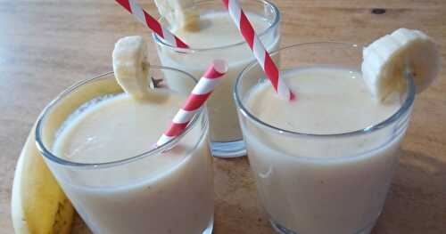 Le smoothie à la banane