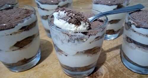 Le tiramisu au chocolat