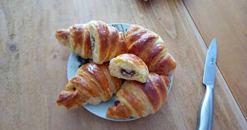 Les croissants cœur Kinder