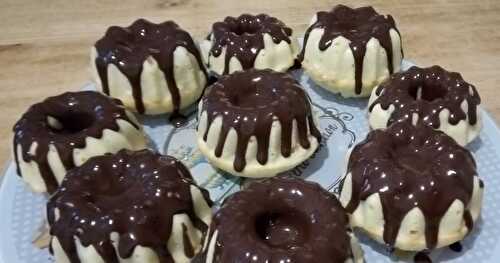 Les mini bundt cakes coco choco