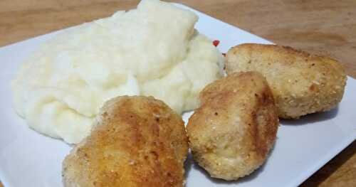 Les nuggets et la purée maison