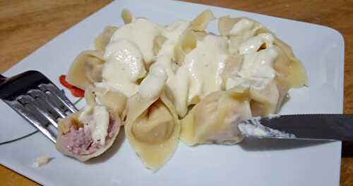 Les tortellinis jambon fromages