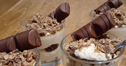 Le tiramisu au Kinder bueno