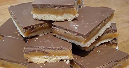 Les Twix maison (shortbread millionnaire)