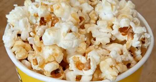 Le pop-corn au caramel