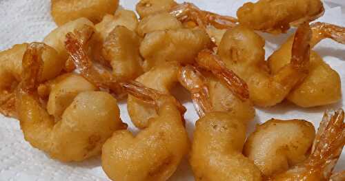 Les beignets de crevettes