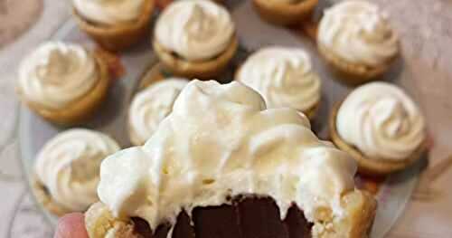 Les cookies cups choco chantilly 