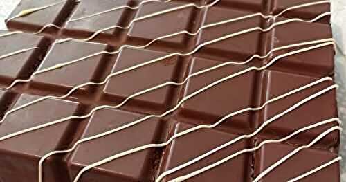 Le gâteau tablette chocolat chantilly 