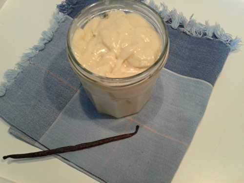 Crème pâtissière (option vanille ou citron) sans gluten ni produits laitiers